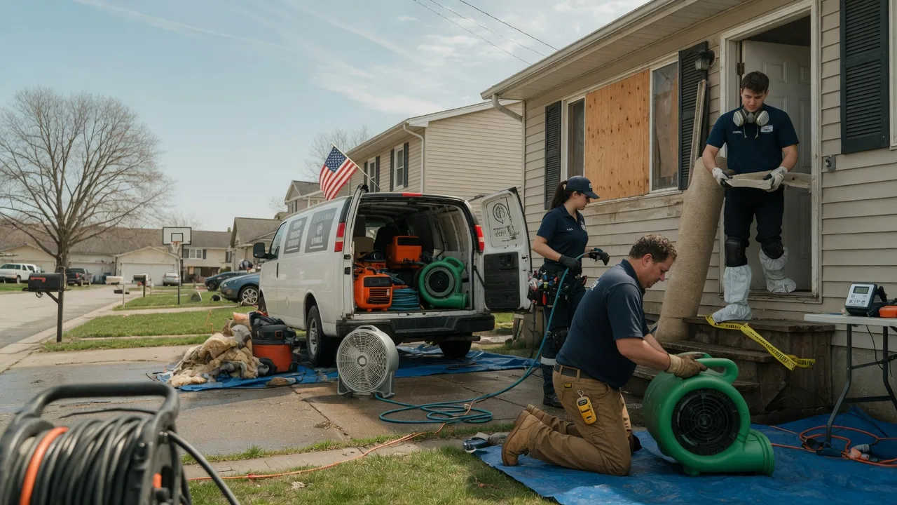 Water Damage Restoration in Oneida, KS near me